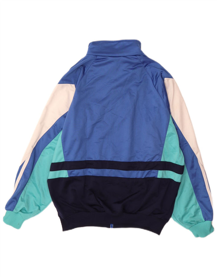 Adidas muška trenirka gornja jakna UK 40/42 srednje plava poliesterska boja