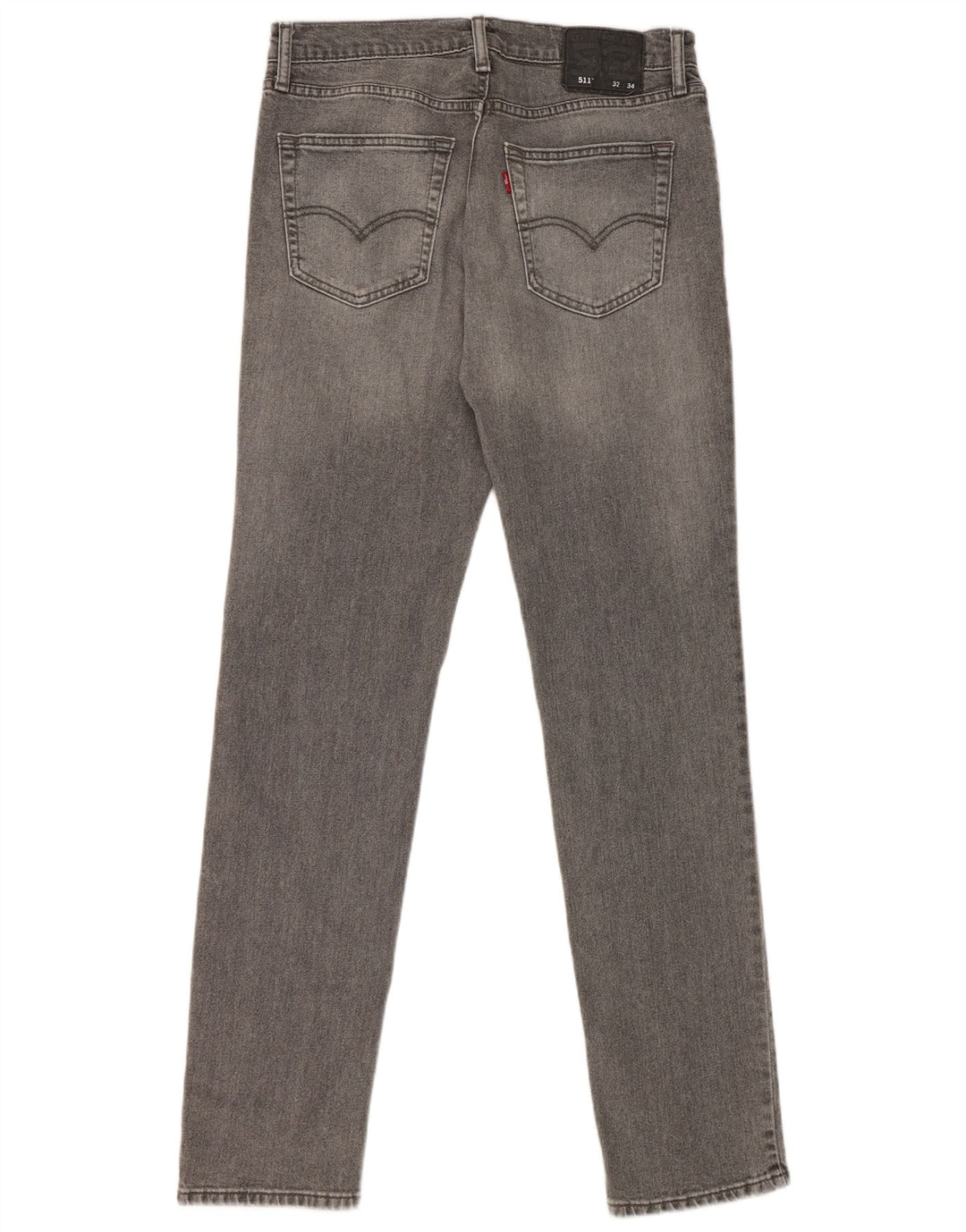 Levi's muške 511 uske traperice W32 L34 sivi pamuk