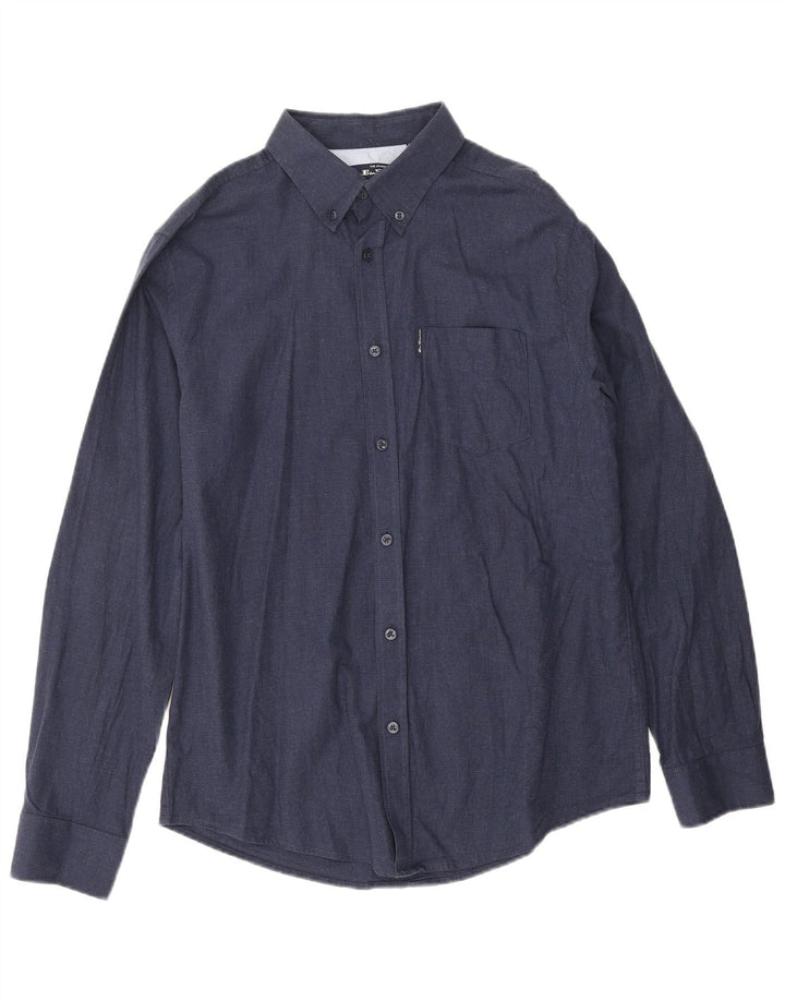 Ben Sherman muška košulja velika tamnoplava pamuk