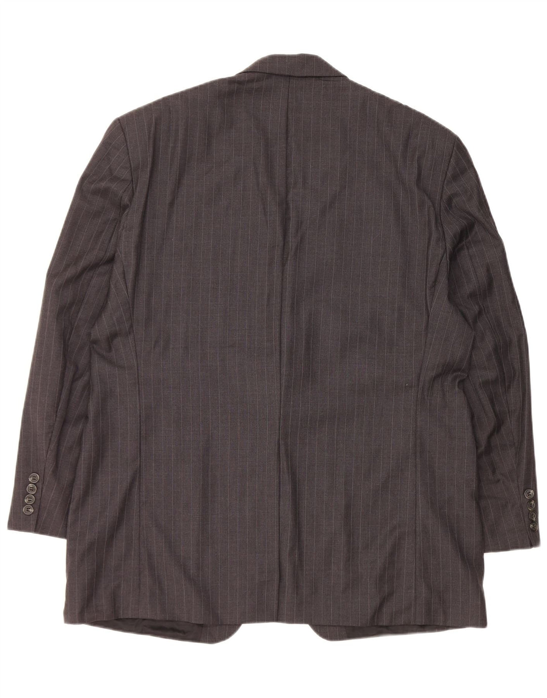 Ralph Lauren muški sako sa 2 gumba UK 44 XL siva vunena prugasta jakna