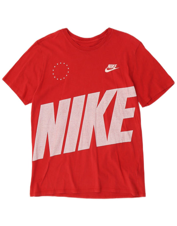 Nike muška majica s grafičkim motivima, veliki crveni pamuk