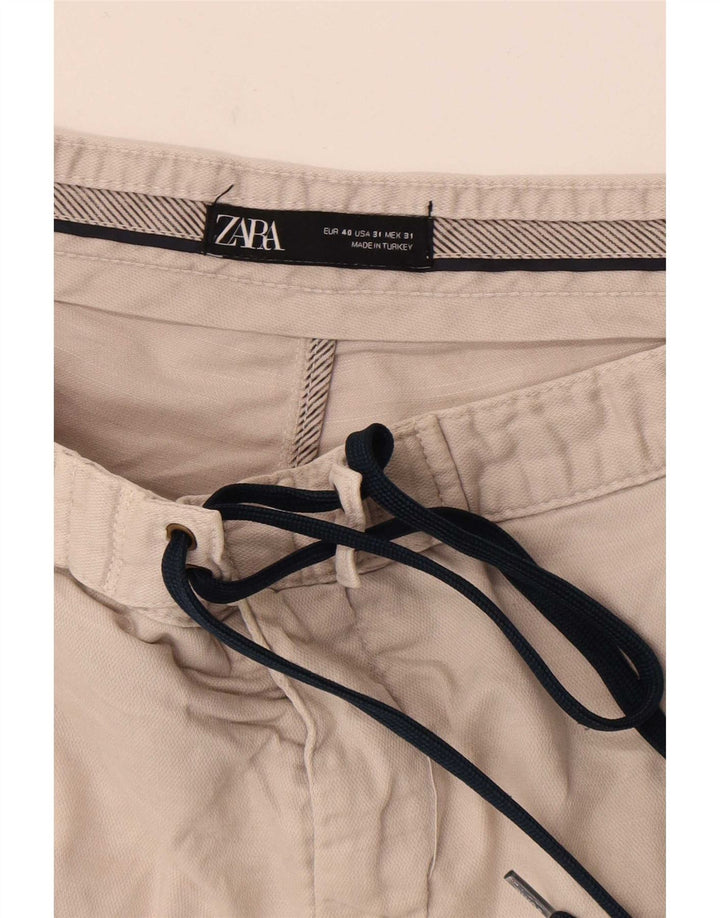 Zara ženske chino kratke hlače EU 40 srednje W31 bež