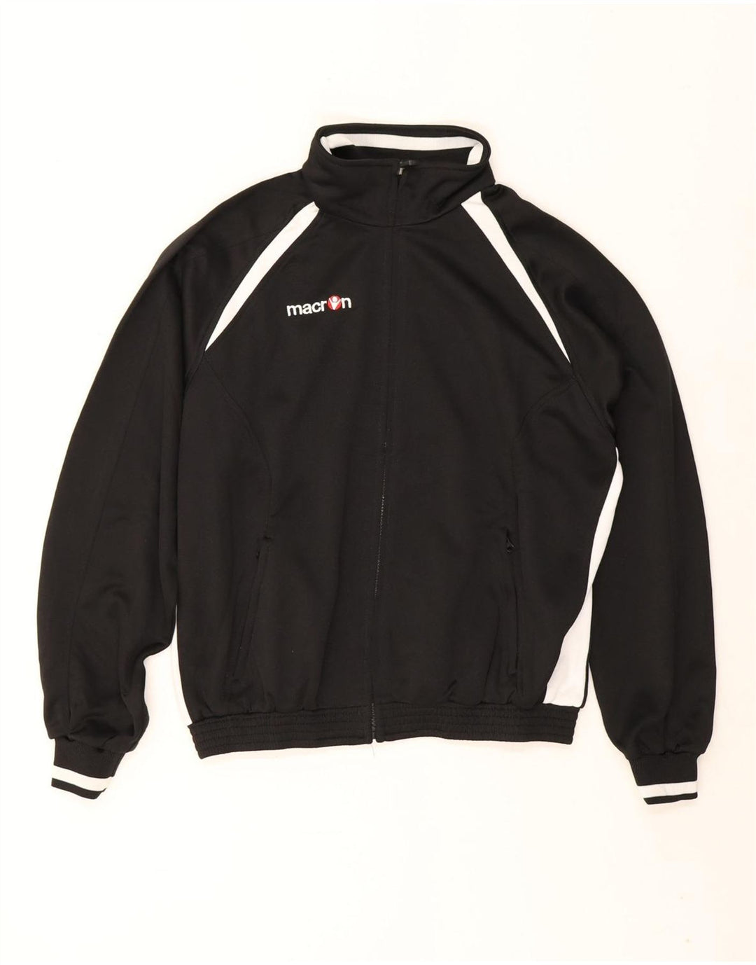 Muška jakna široke trenirke Macron, mala crna boja