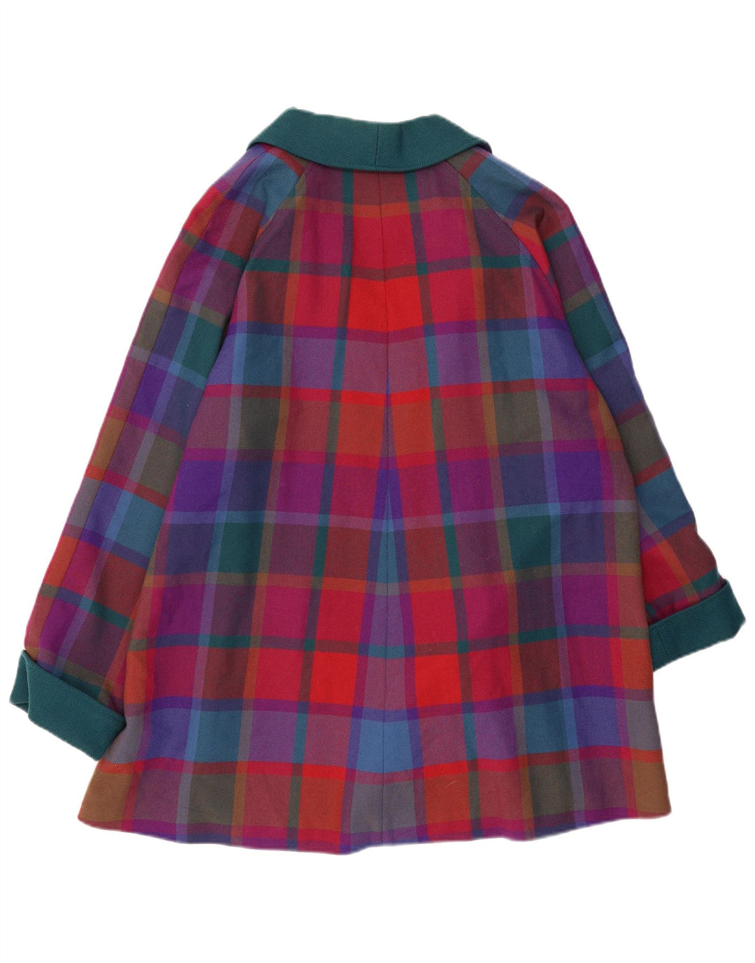 AVOCA ženski otvoreni kaput UK 14 srednje raznobojna nova vuna