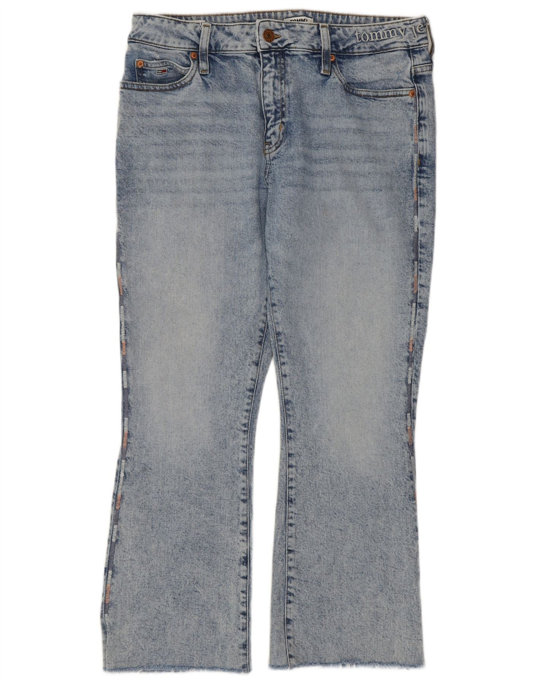 Tommy Hilfiger Ženske Bootcut traperice W32 L26 Plavi pamuk