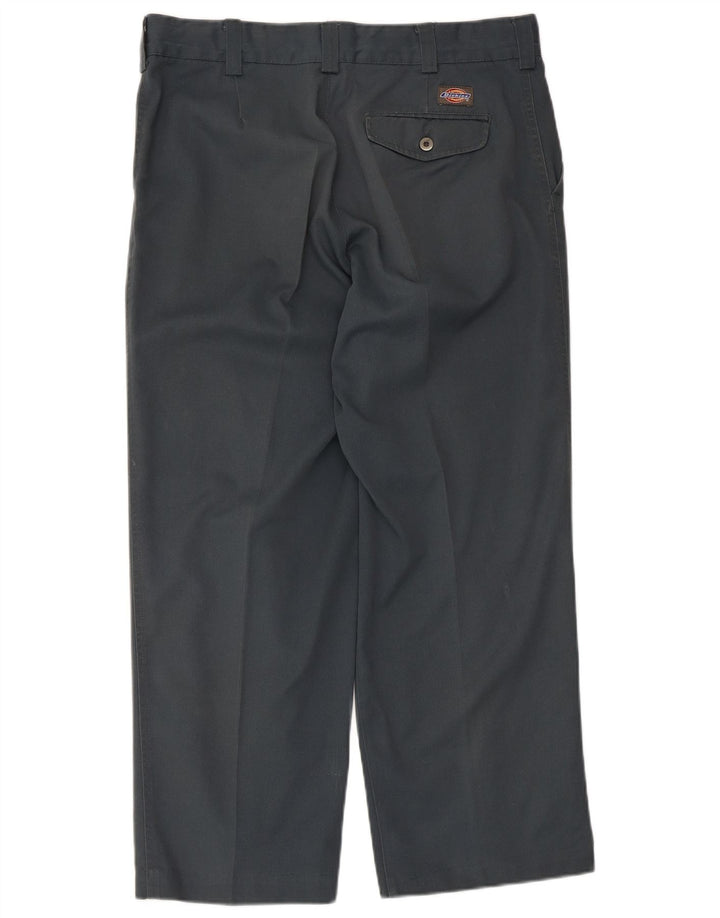 Dickies muške hlače ravnog odijela W36 L26 sivi poliester