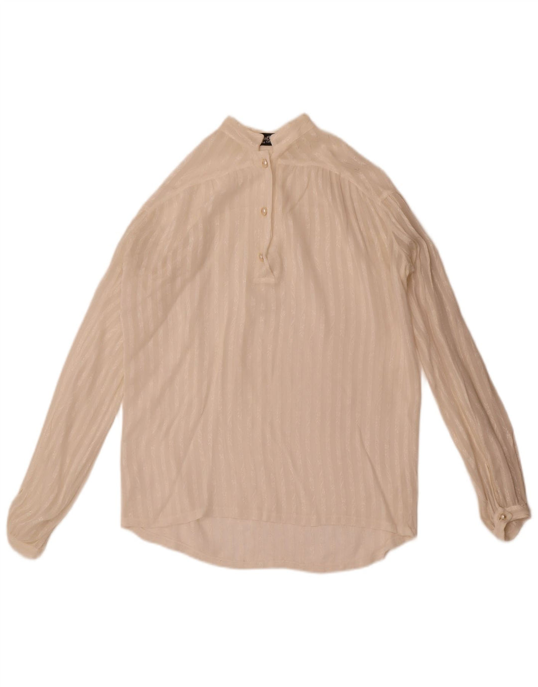 Vintage ženski pulover košulja bluza IT 44 srednje bijele pruge