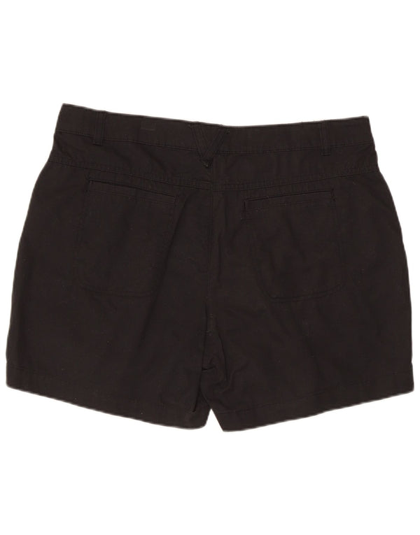 Mountain Warehouse Ženske Regular Chino kratke hlače UK 14 Large W35 crni pamuk