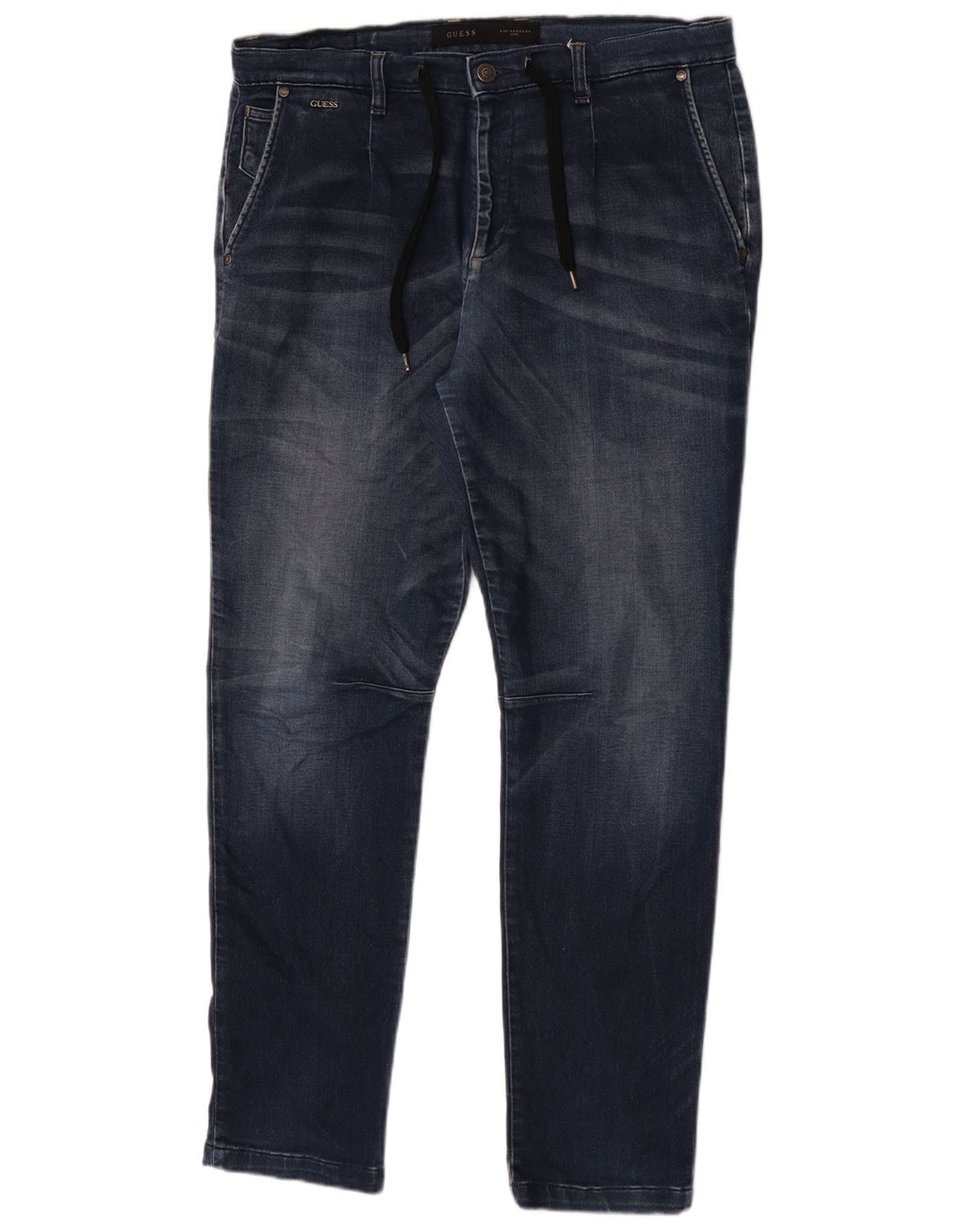Muške uske traperice Guess W33 L32 tamnoplave