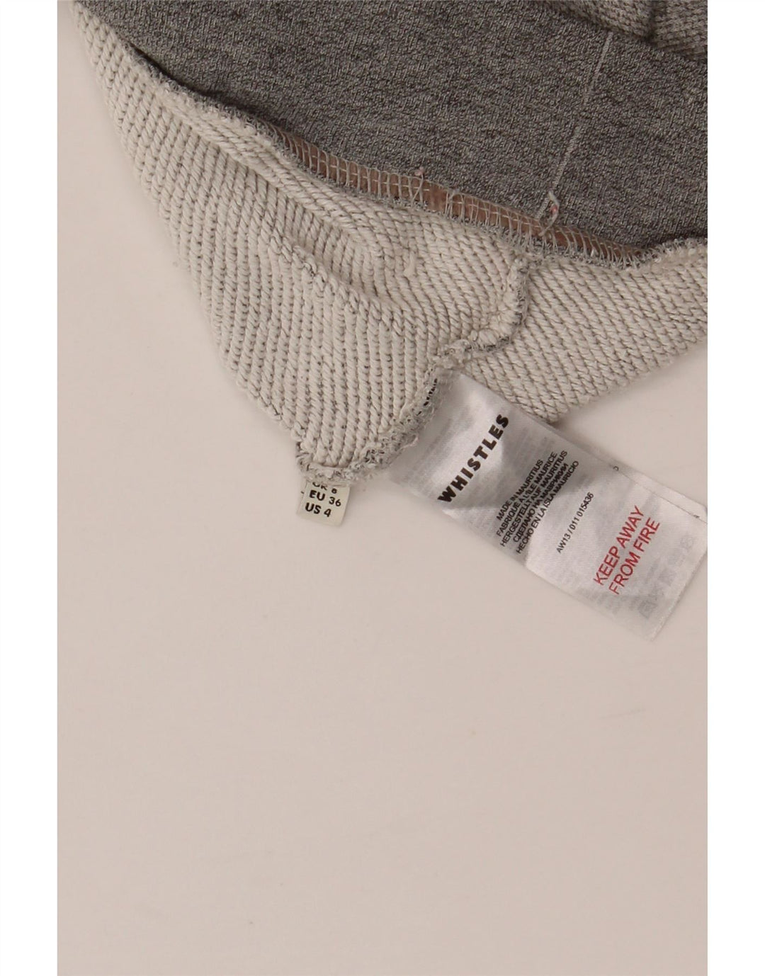 WHISTLES Ženska prekomjerna trenirka s motivima UK 8 Mala siva