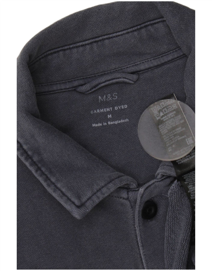 Marks & Spencer ženska košulja UK 14 srednje plavi pamuk