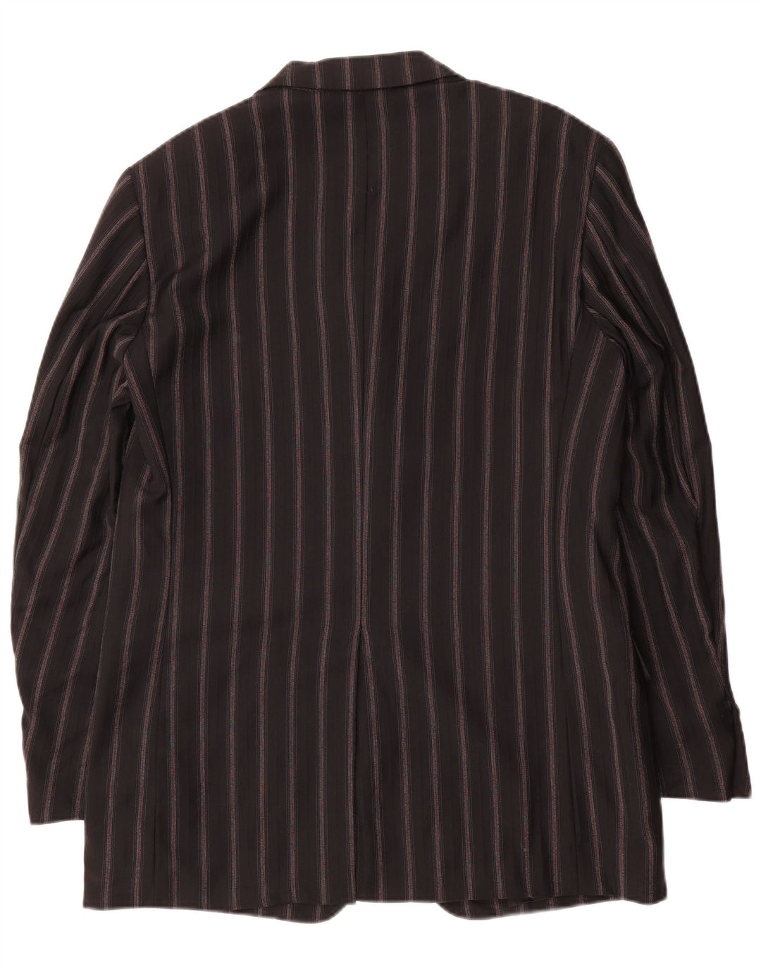 PAL ZILERI Muško dvodijelno odijelo s 3 gumba IT 50 Large W34 L33 Crno na pruge