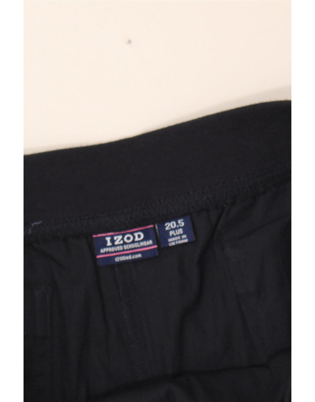 IZOD Womens Casual Shorts W32 Large Navy Blue Cotton Vintage Izod and Second-Hand Izod from Messina Hembry 