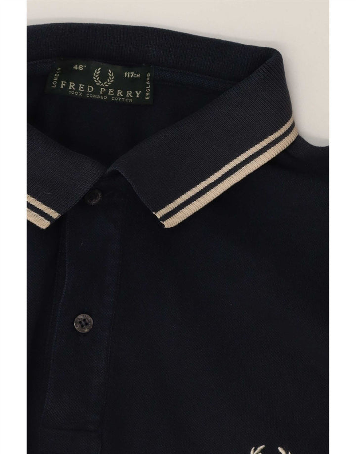 Fred Perry muška polo majica velika tamnoplava prugasta majica