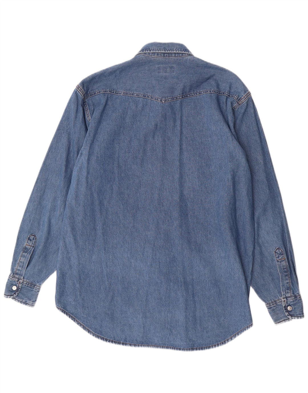 CARRERA muška traper košulja Srednje plavi pamuk