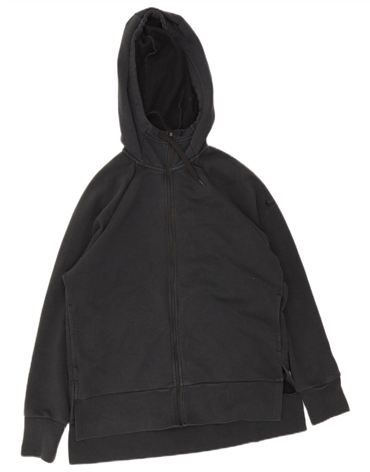 Mali crni pulover Nike Dri Fit Zip Hoodie