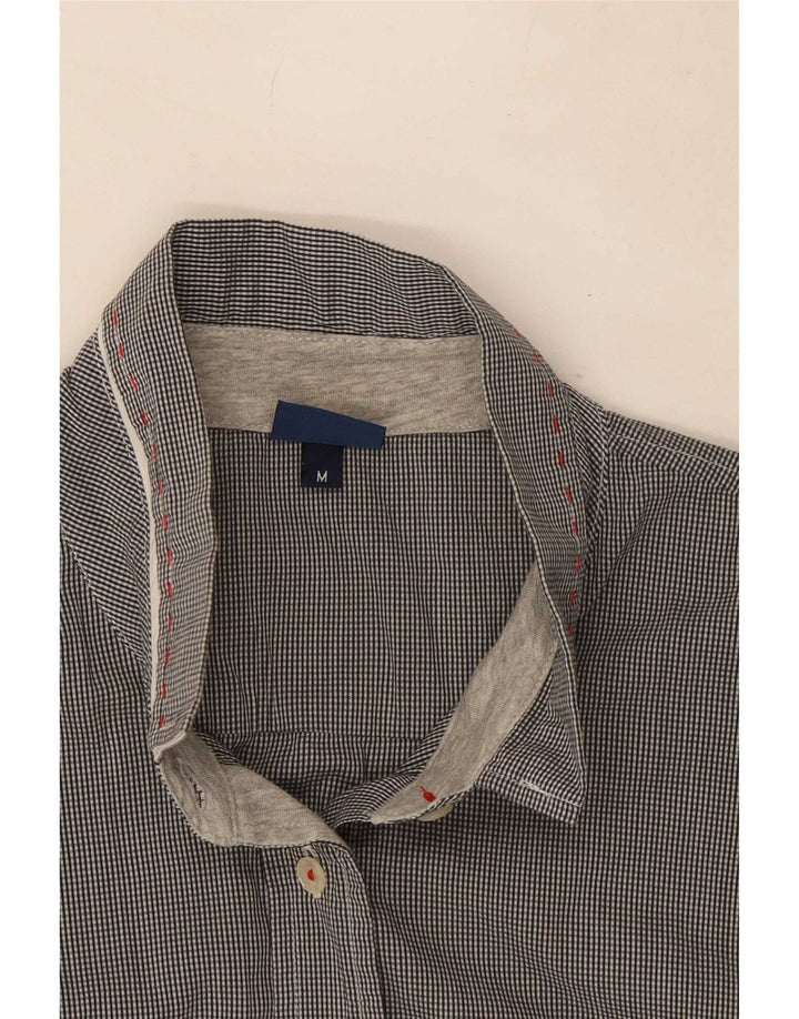 Trussardi Jeans ženska košulja bez rukava UK 14 srednje siva karirana