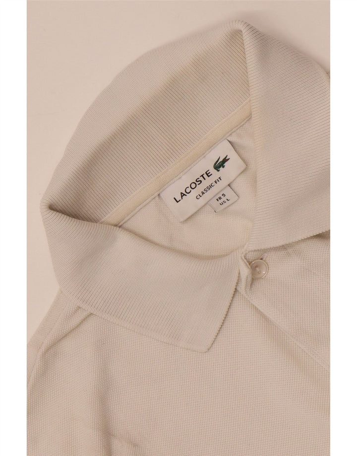 Lacoste muška klasična polo majica veličine 5 velika bijela