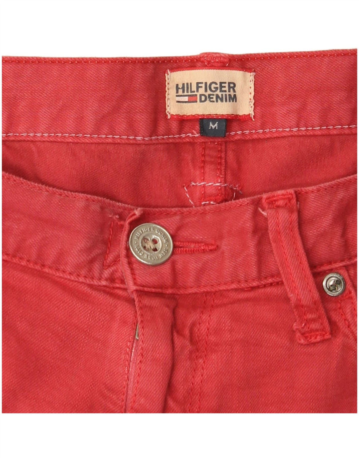 Tommy Hilfiger muške uske traperice srednje veličine W32 L34 crvene