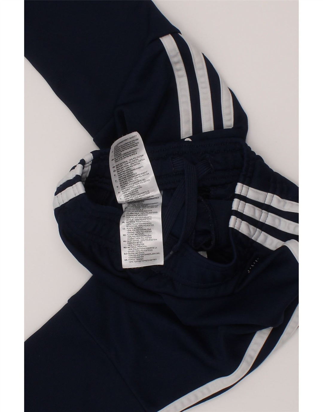 Adidas Climalite trenirke za dječake 2-3 godine tamnoplave poliesterske