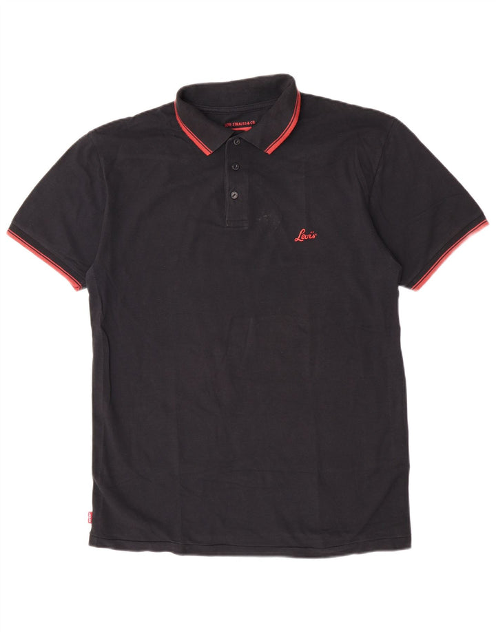 Levi's muška polo majica 2XL crni pamuk