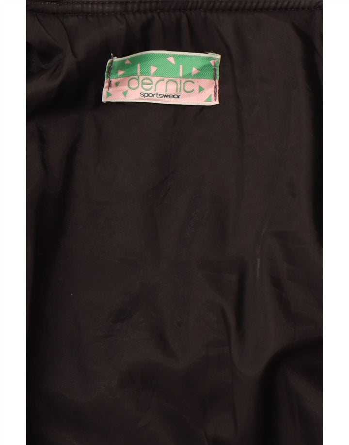 DERNIC Muška bombaška jakna Alaska Naval Base UK 40 Large Black 80s