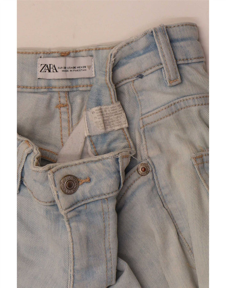 Zara ženske traperice EU 38 male W28 L26 plavi pamuk