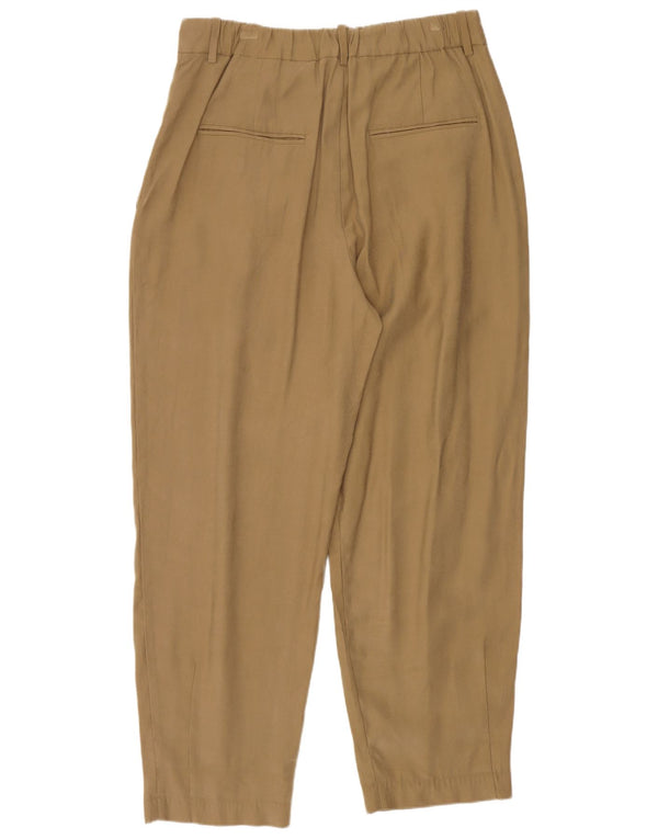 Zara ženske chino hlače s klinovima srednje veličine W28 L26 kaki viskoza
