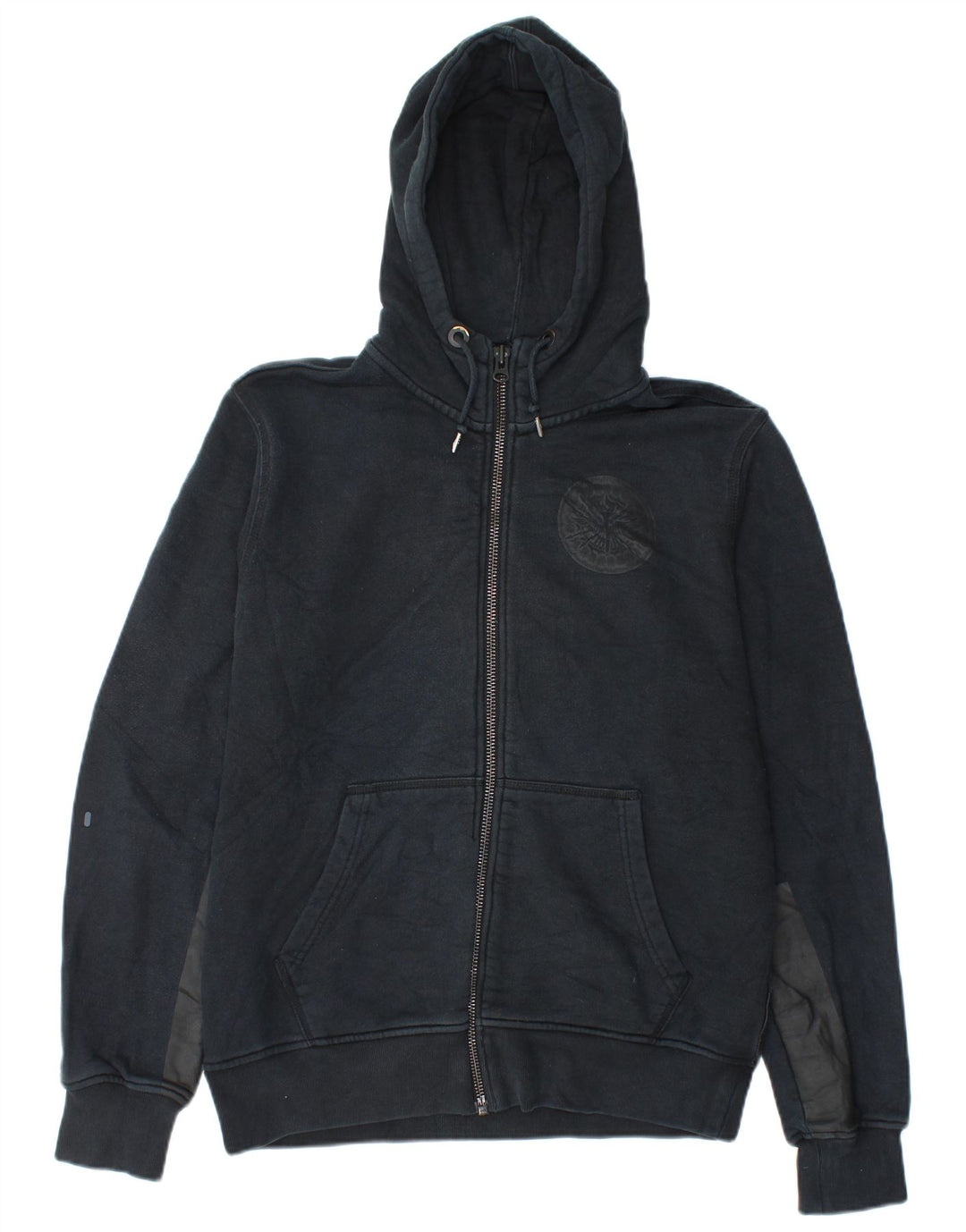 Nike muški džemper s kapuljačom s patentnim zatvaračem srednje tamnoplave boje, pamuk