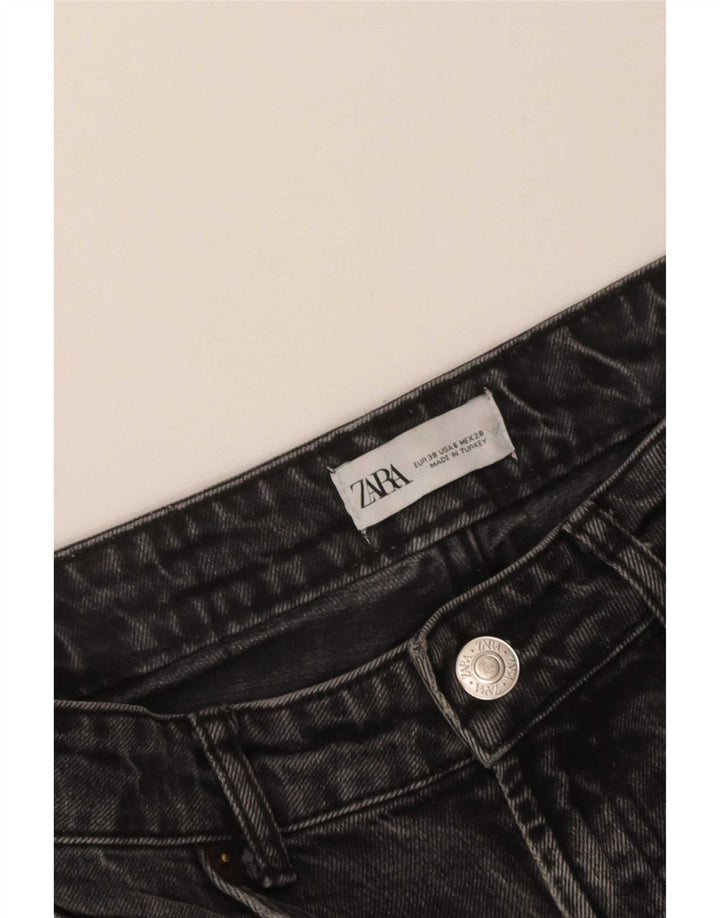 Zara ženske široke traperice EU 38 male W28 L27 sive
