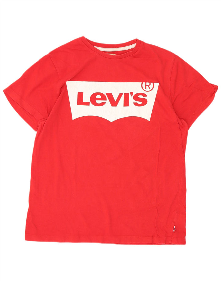 Majica kratkih rukava Levi's Boys Graphic T-Shirt 15-16 Years Red