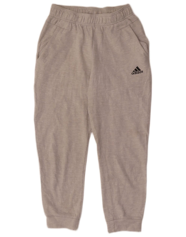 Adidas Trenirka za dječake Hlače za trčanje 11-12 godina Sivi pamuk
