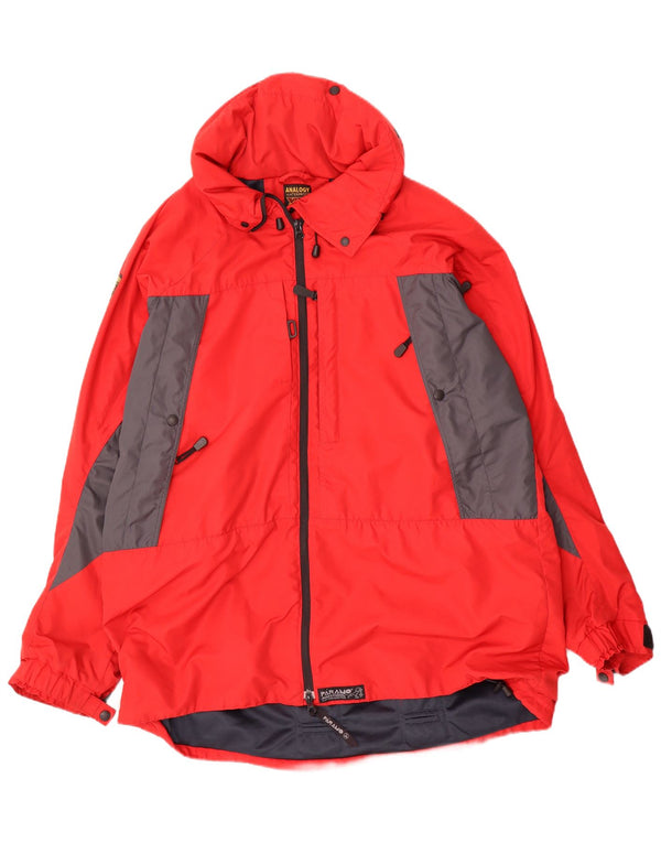 Paramo ženska Nikwax Analogy skijaška jakna s kapuljačom UK 18 XL Red Colourblock