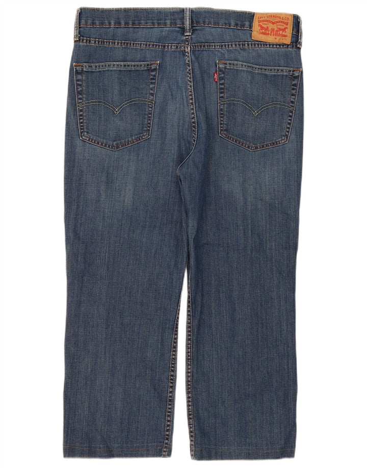 Levi's ženske kapri traperice W36 L23 plavi pamuk