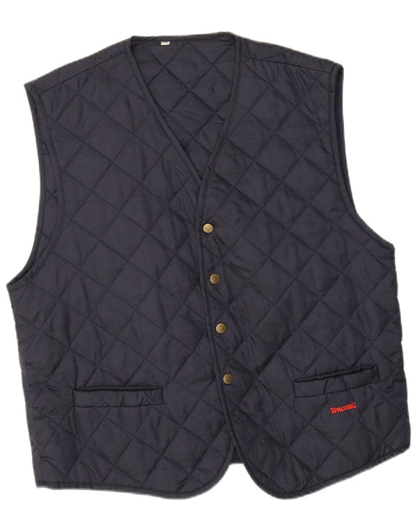 Spalding muška prošivena jakna UK 42 XL tamnoplava
