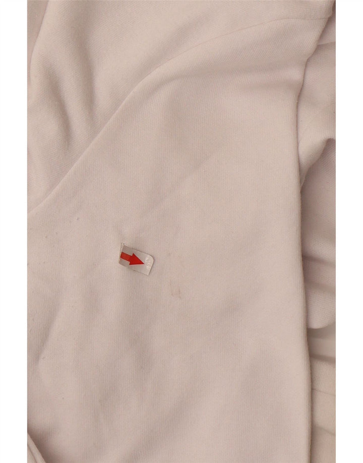 KAPPA muška trenirka s grafičkim motivima, srednji bijeli pamuk