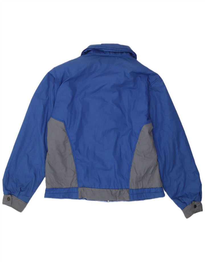 Puma muška jakna vjetrovka UK 40 Large Blue Colourblock poliester