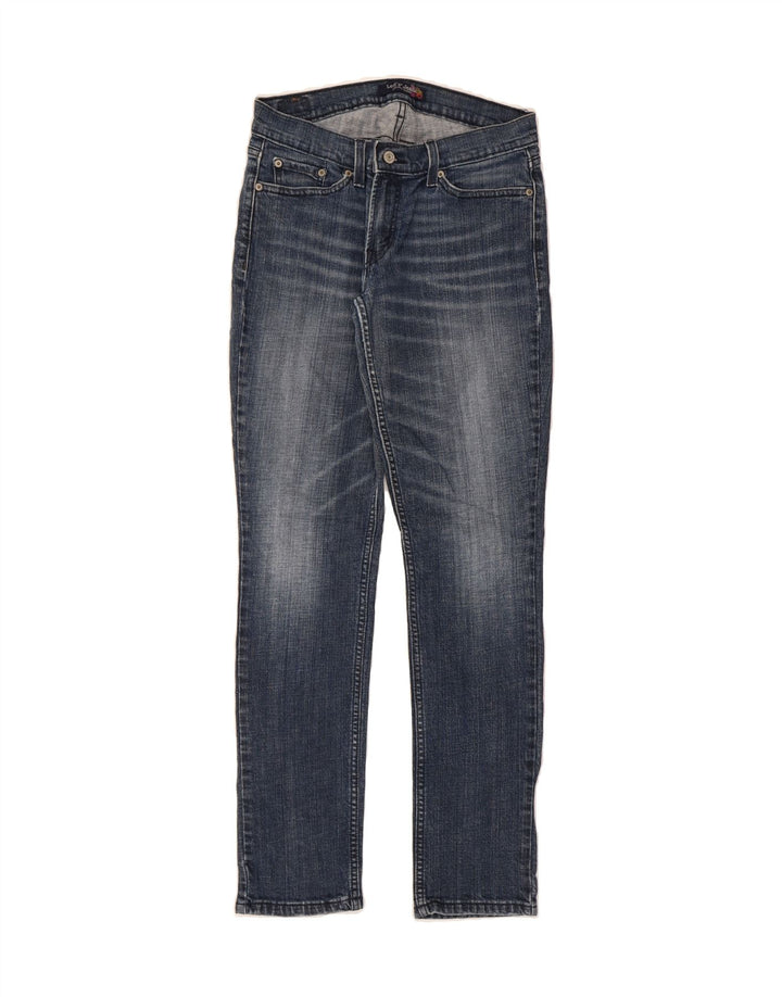 LEVI'S Womens Slim Jeans US 10 Large W28 L31 Blue Cotton Vintage Levi's and Second-Hand Levi's from Messina Hembry 