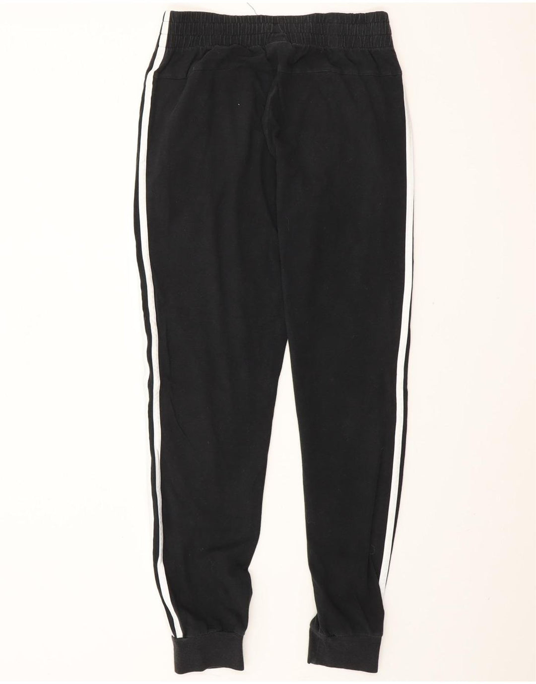 ADIDAS Ženska trenirka Hlače Joggers UK 8/10 Mali crni pamuk