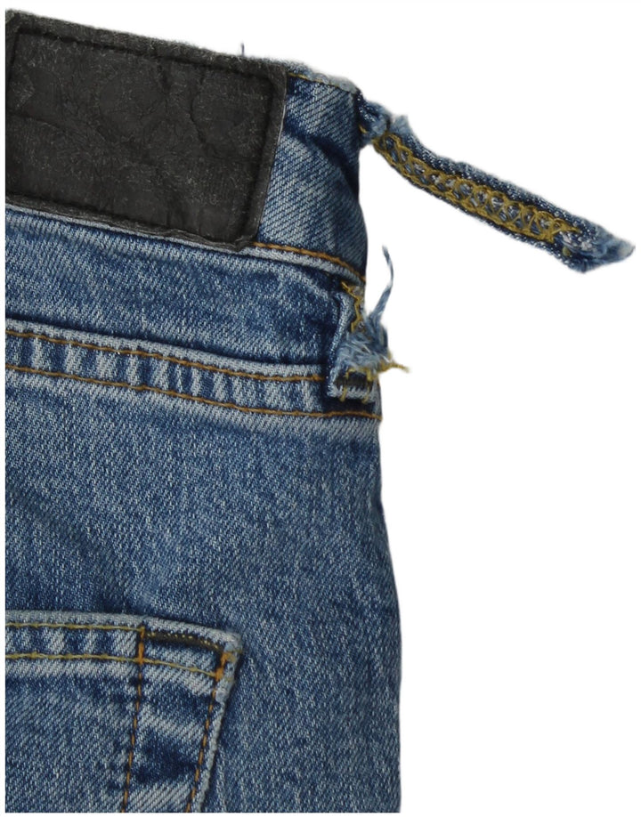 Superdry ženske Bootcut traperice W30 L30 plavi pamuk