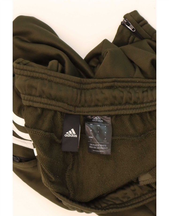 Adidas muške hlače za trenirku, veliki kaki poliester