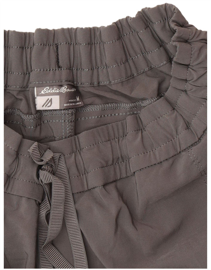 Eddie Bauer ženske kratke kargo hlače srednje veličine W30 L24 sivi poliester