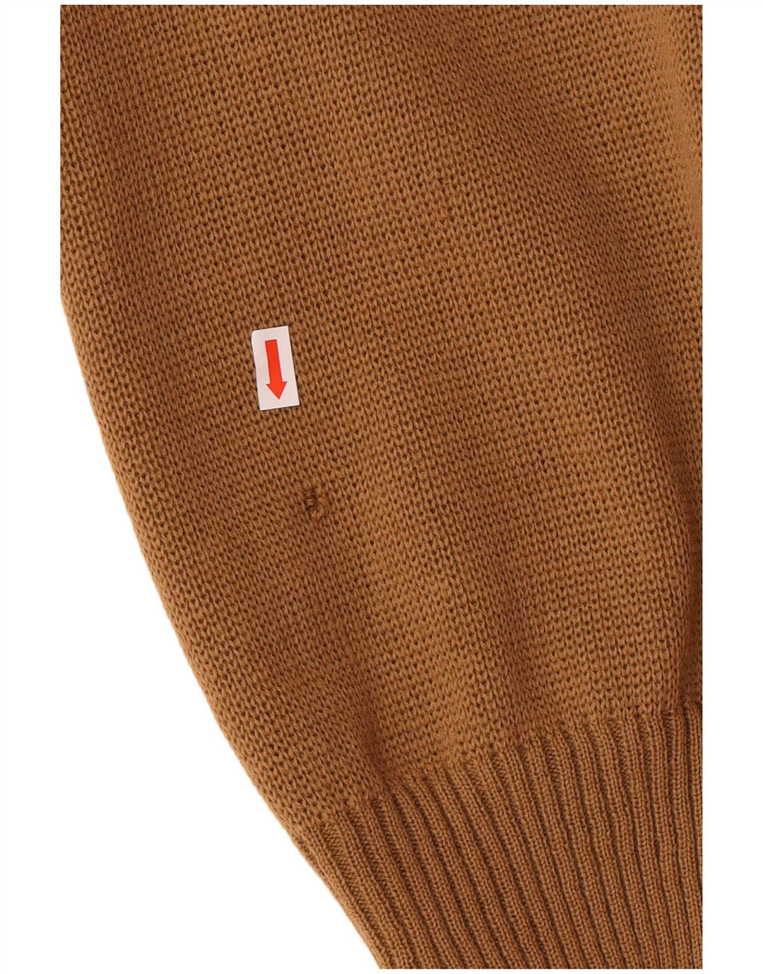 VINTAGE muški kardigan pulover IT 54 XL smeđa vuna