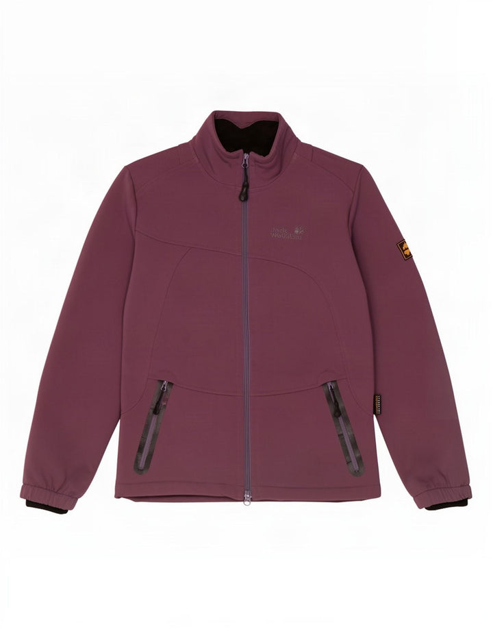 Jack Wolfskin ženska vjetrovka jakna UK 8 Mala ljubičasta poliester