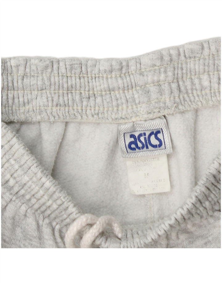 Asics muške kratke sportske kratke hlače s grafičkim motivima, mali sivi poliester