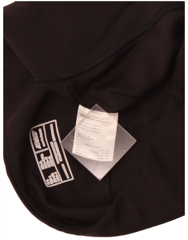 NEW BALANCE Ženske tajice UK 14 Veliki crni poliester