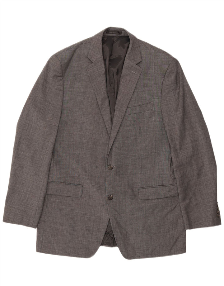 Chaps muška jakna sa 2 gumba UK 42 XL siva vuna