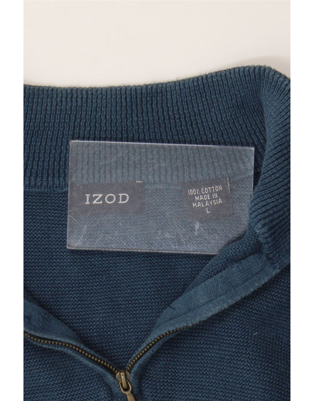 Izod muški džemper s izrezom i velikim plavim pamukom