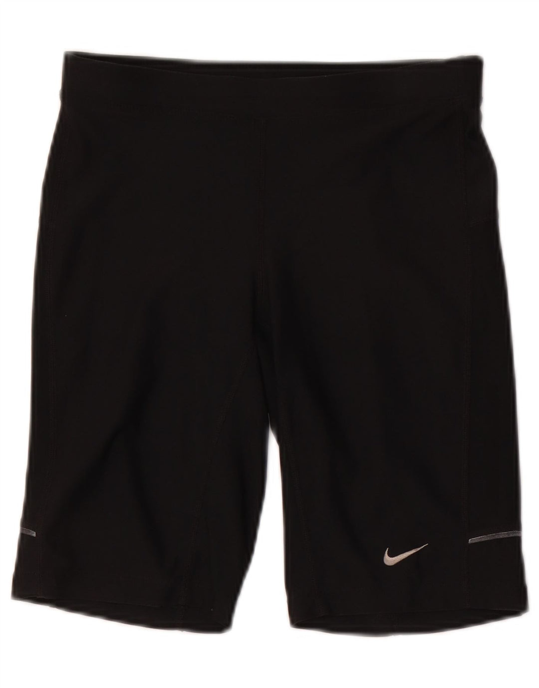 Nike Ženske Dri Fit Sportske Kratke Hlače UK 8 Mali crni poliester