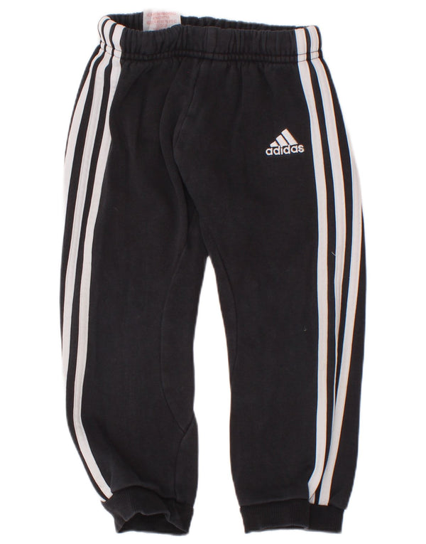 Adidas Baby Boys Trenirke Hlače 18-24 mjeseca Crne pamučne